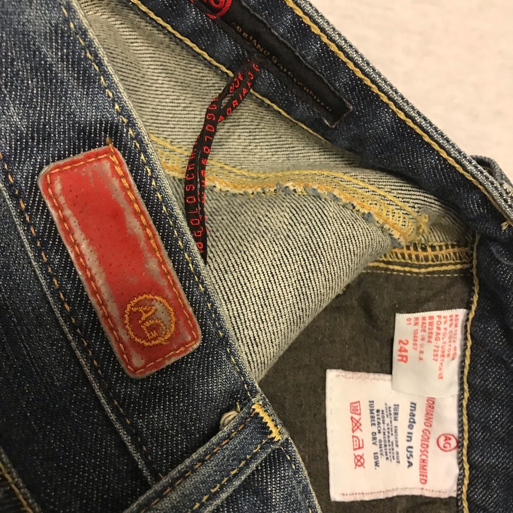 Adriano Goldschmied Designer Jeans Sz 24 regular